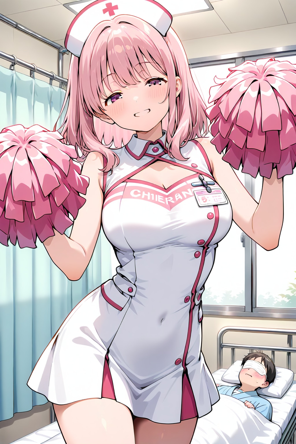 ナースのお姉さん、僕寝たいんだけどなあ