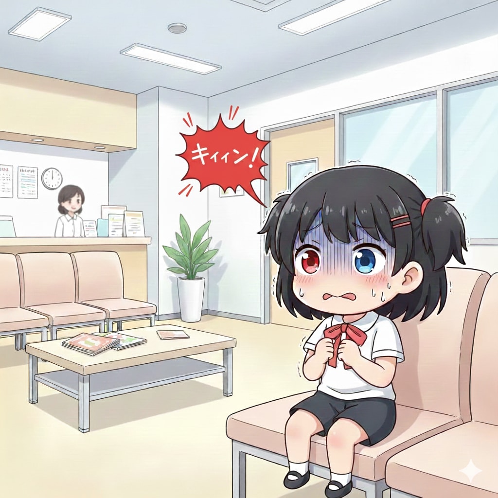 アケちゃん歯医者さんで悪夢の時間😅