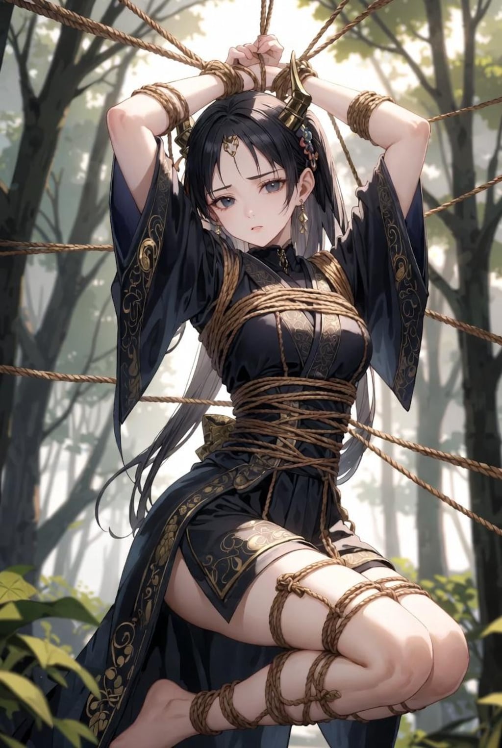 異世界に転生したら緊縛された