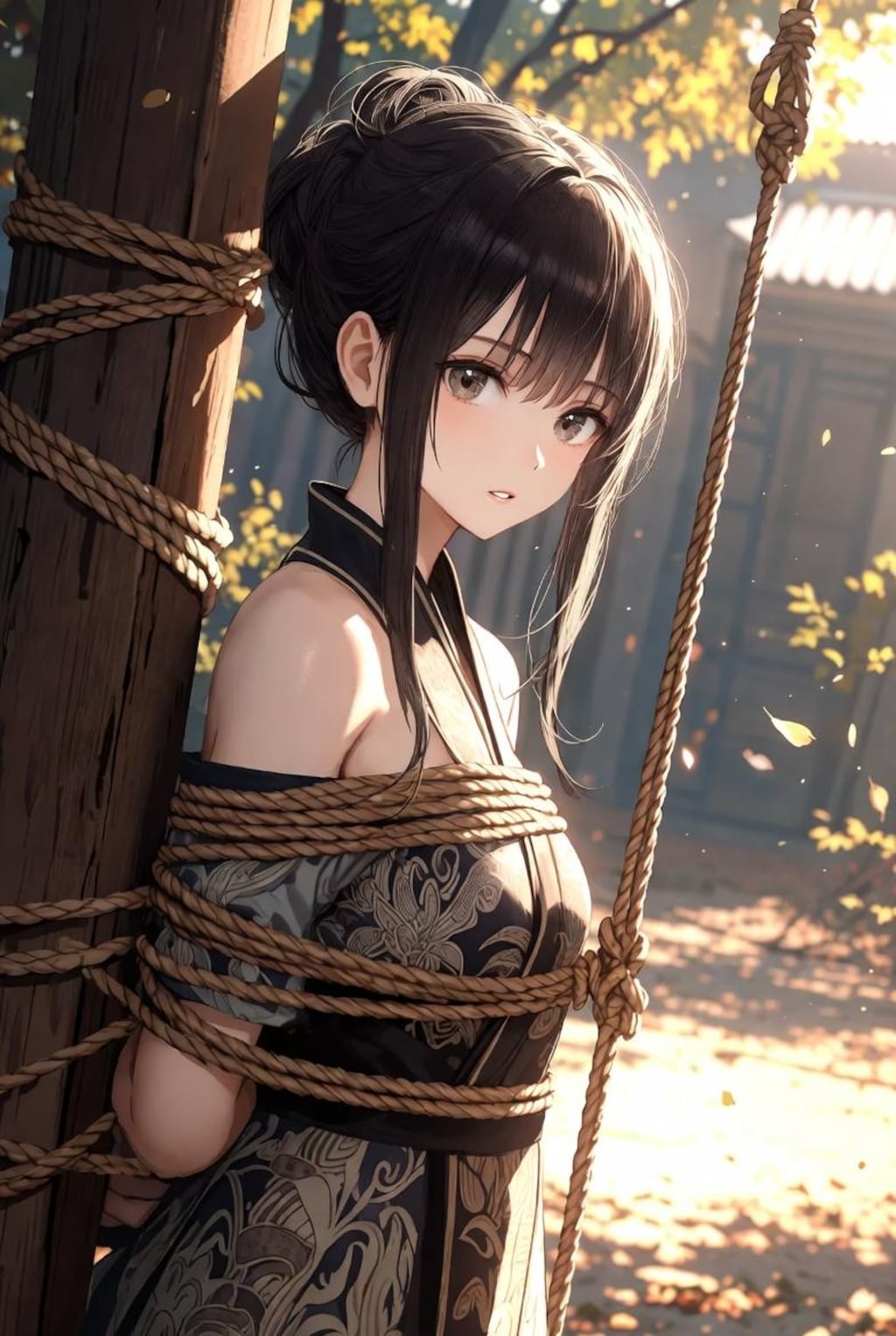 異世界に転生したら緊縛された