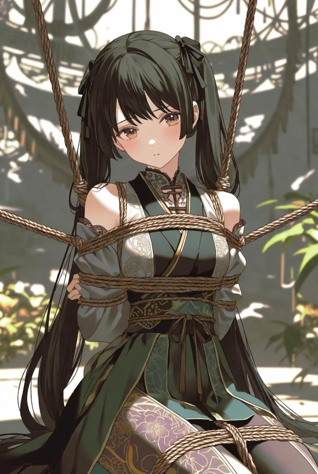 異世界に転生したら緊縛された