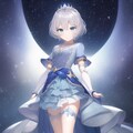 夜の見回りをする魔法少女スターライト・スノー 11枚目