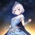 夜の見回りをする魔法少女スターライト・スノー 6枚目