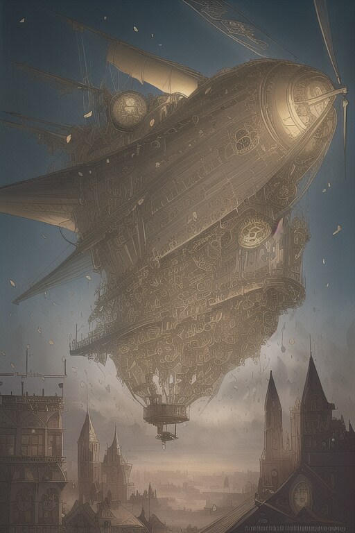 空を往く船