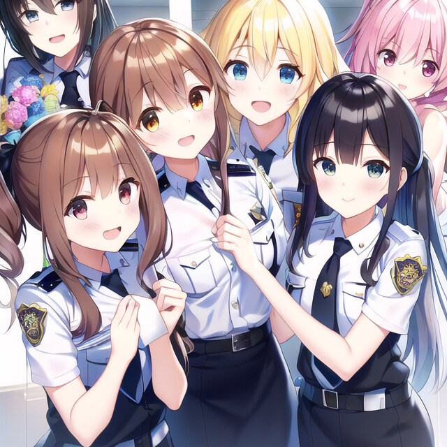 警察官新人歓迎会♪No.13