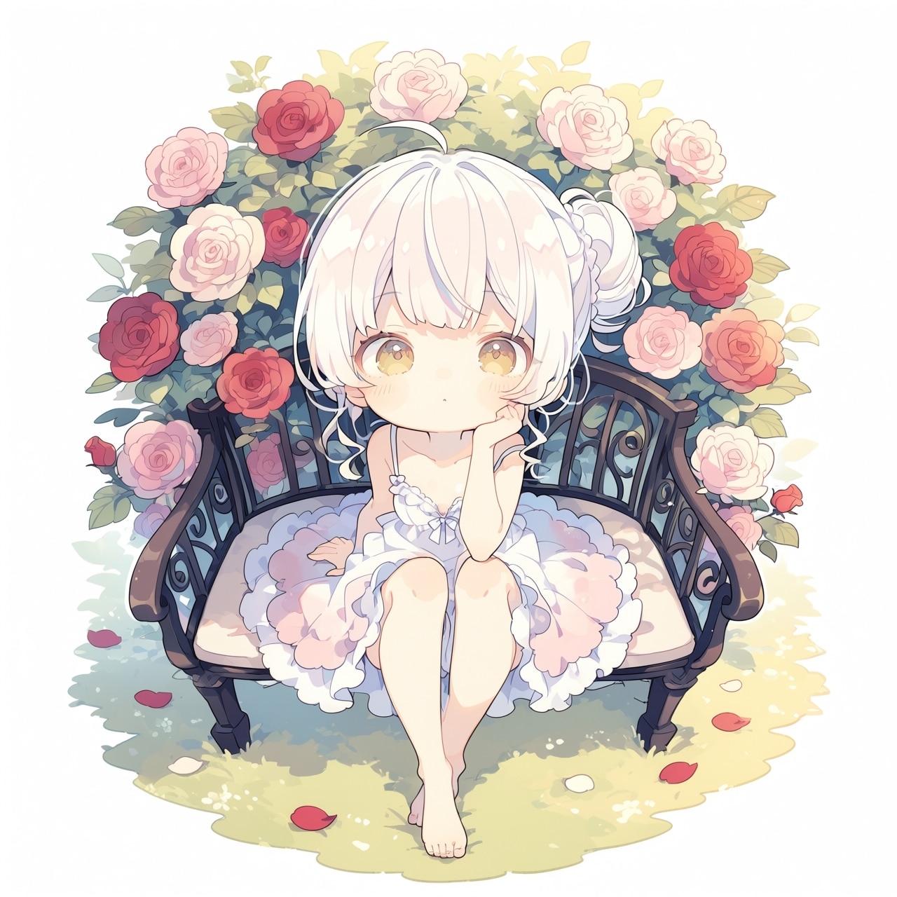 バラ園