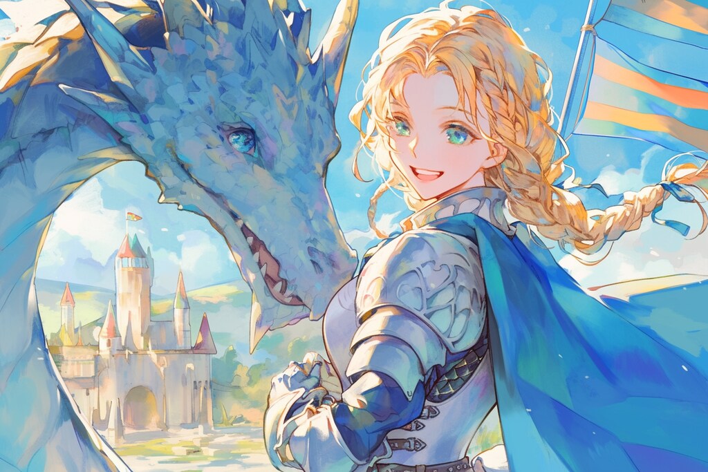 ドラゴンと少女（竜騎士）10