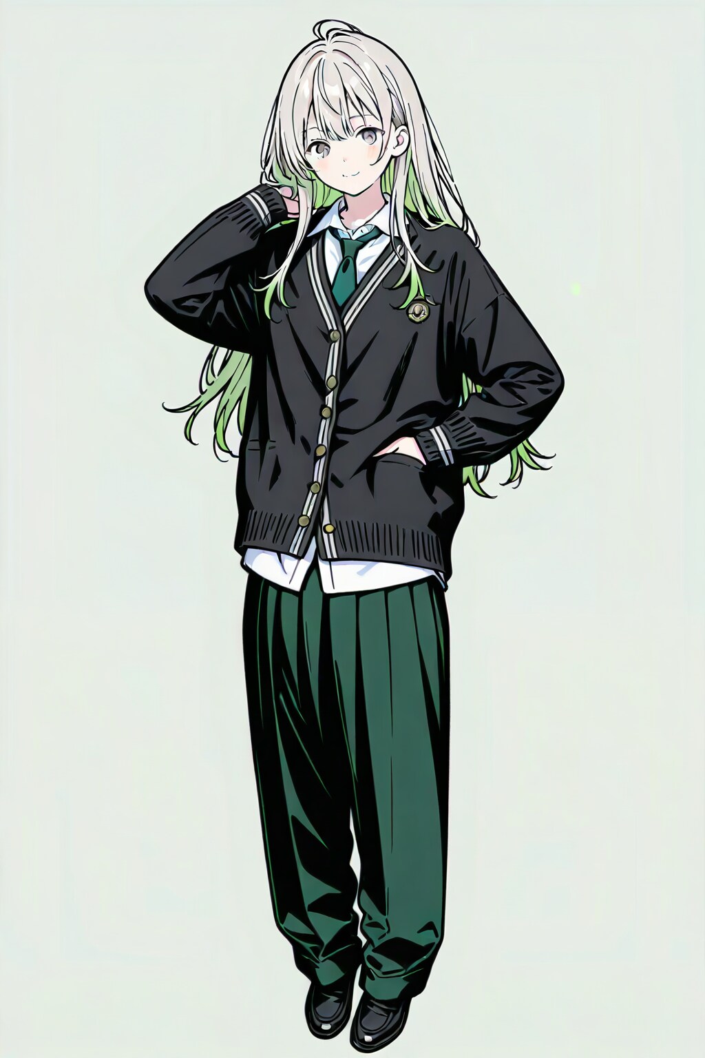 ちゃんとジャージの上にスカート履いてますぅ | の人気AIイラスト・グラビア