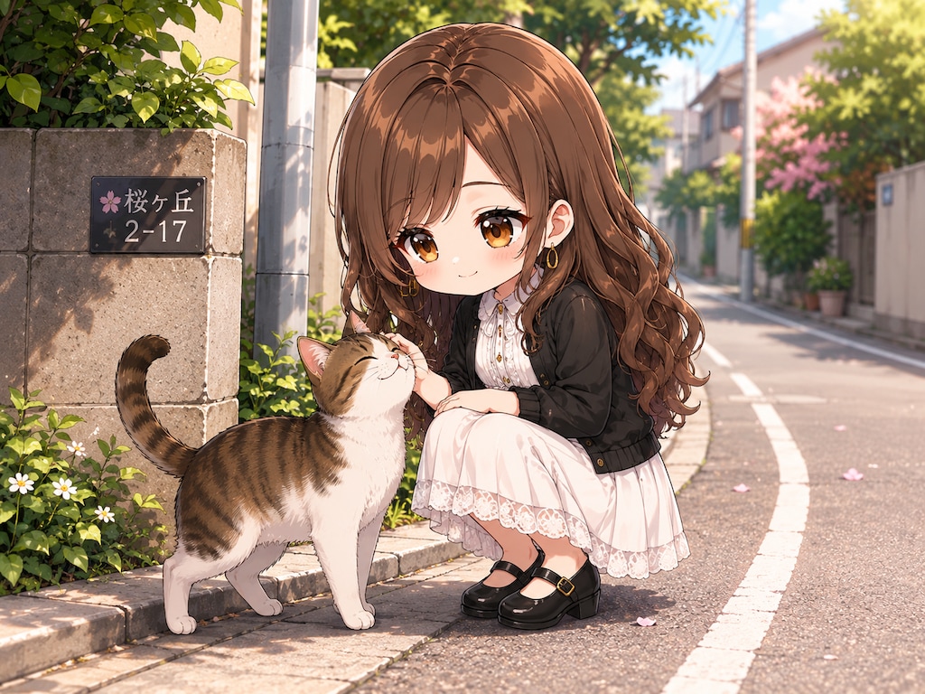猫ちゃん見っけ