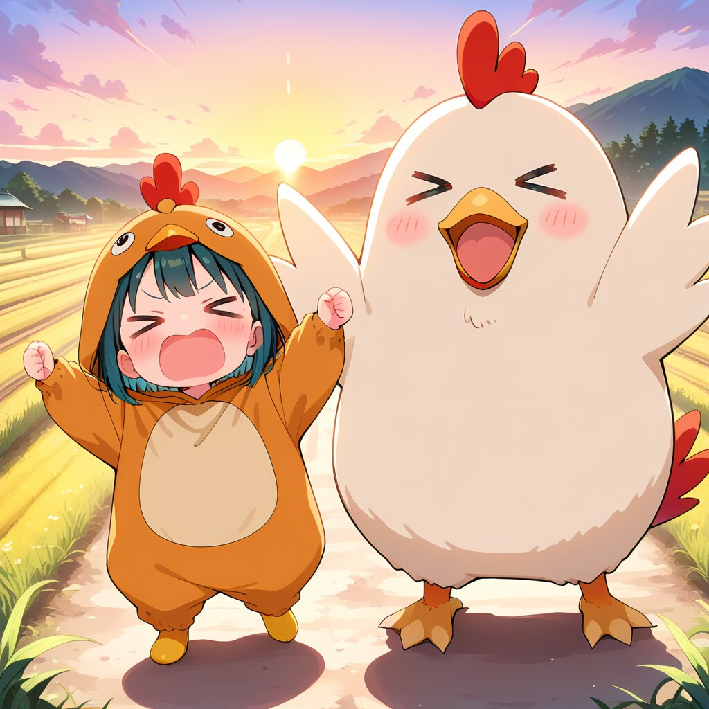 こけこっこぉー！！