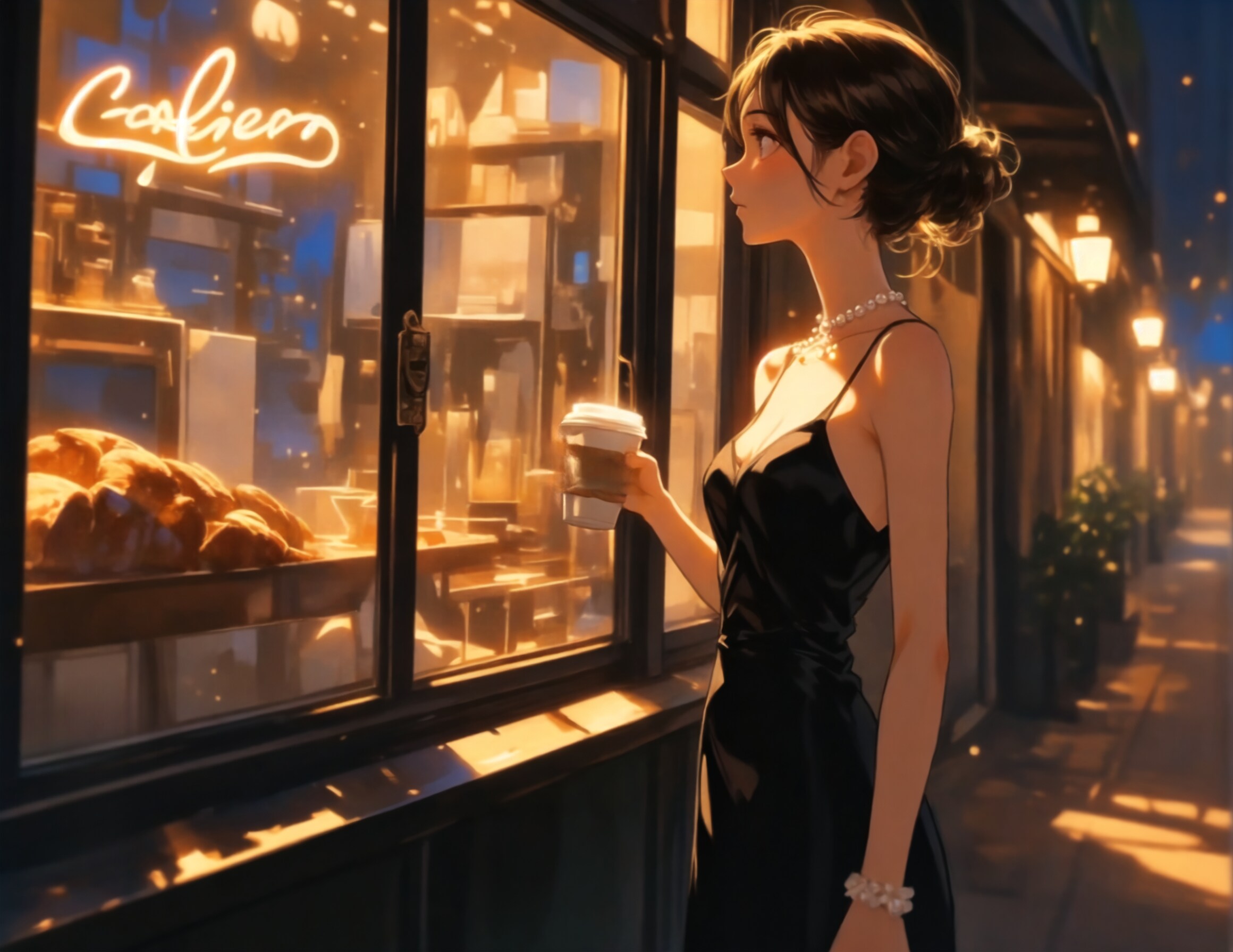 ショーウィンドウを眺めて | の人気AIイラスト・グラビア