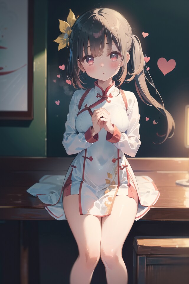 アオザイ女の子