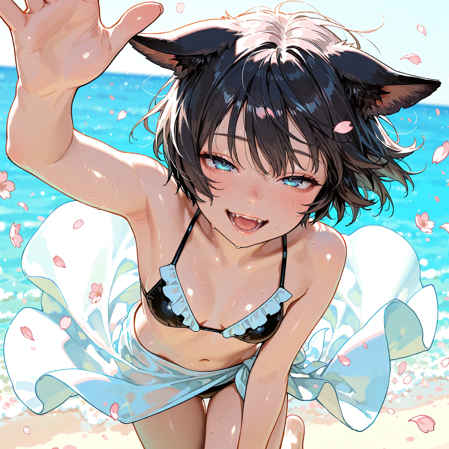 春のメイドビキニ