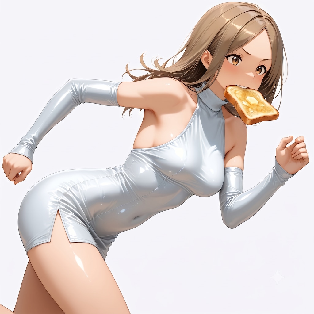 人妻、走る！