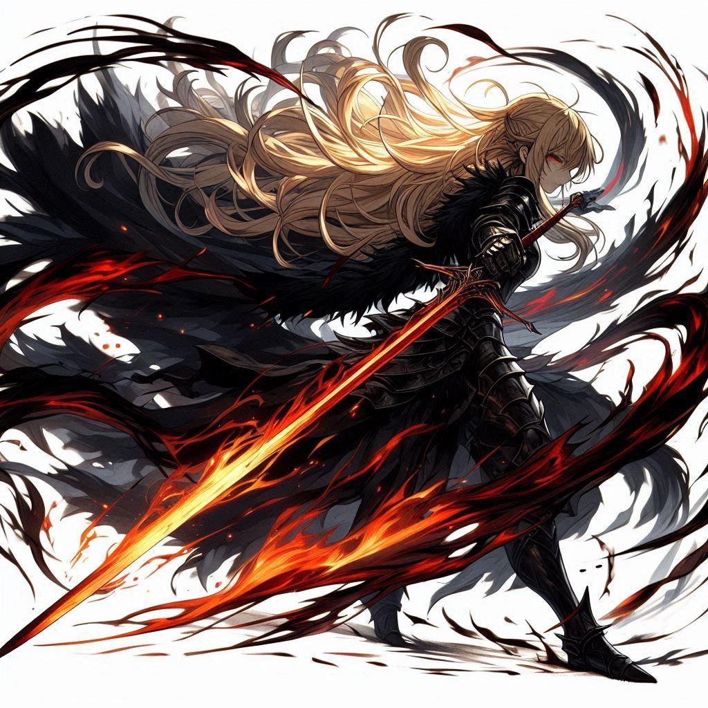 ブロンドの女騎士さん617