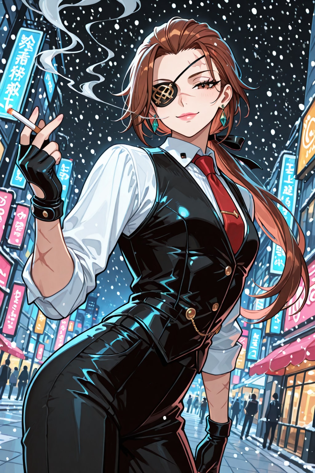 スカーフェイス姉さん　その２ | の人気AIイラスト・グラビア