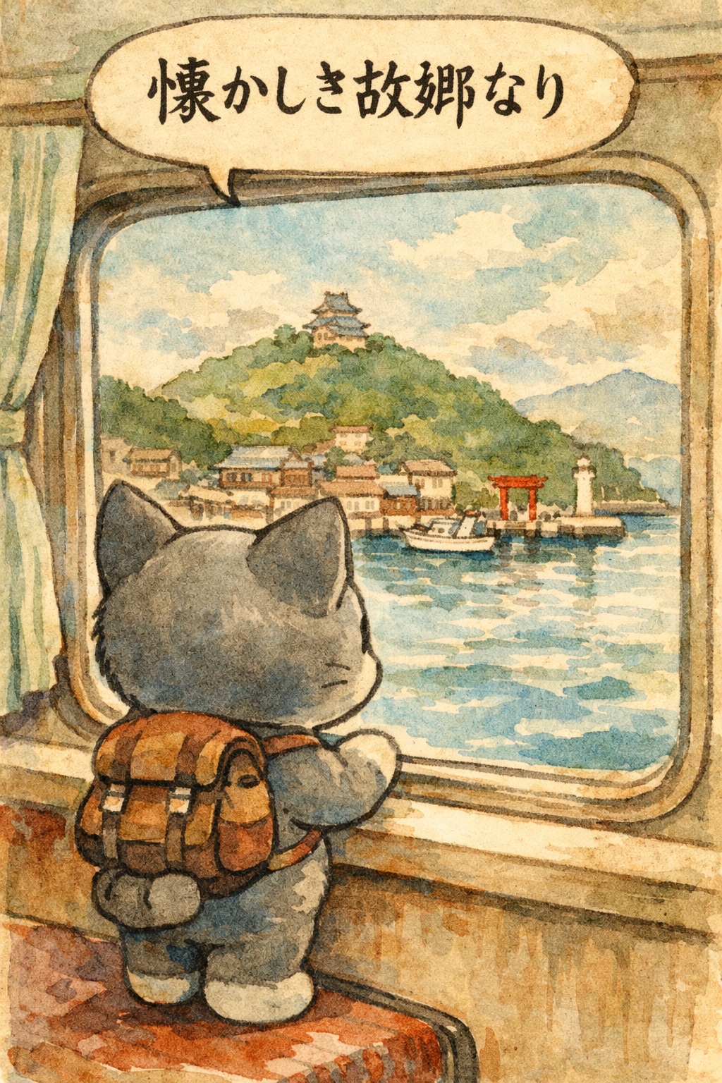 小説『海路から見えし風景』【ニャンノ世界】 | の人気AIイラスト・グラビア