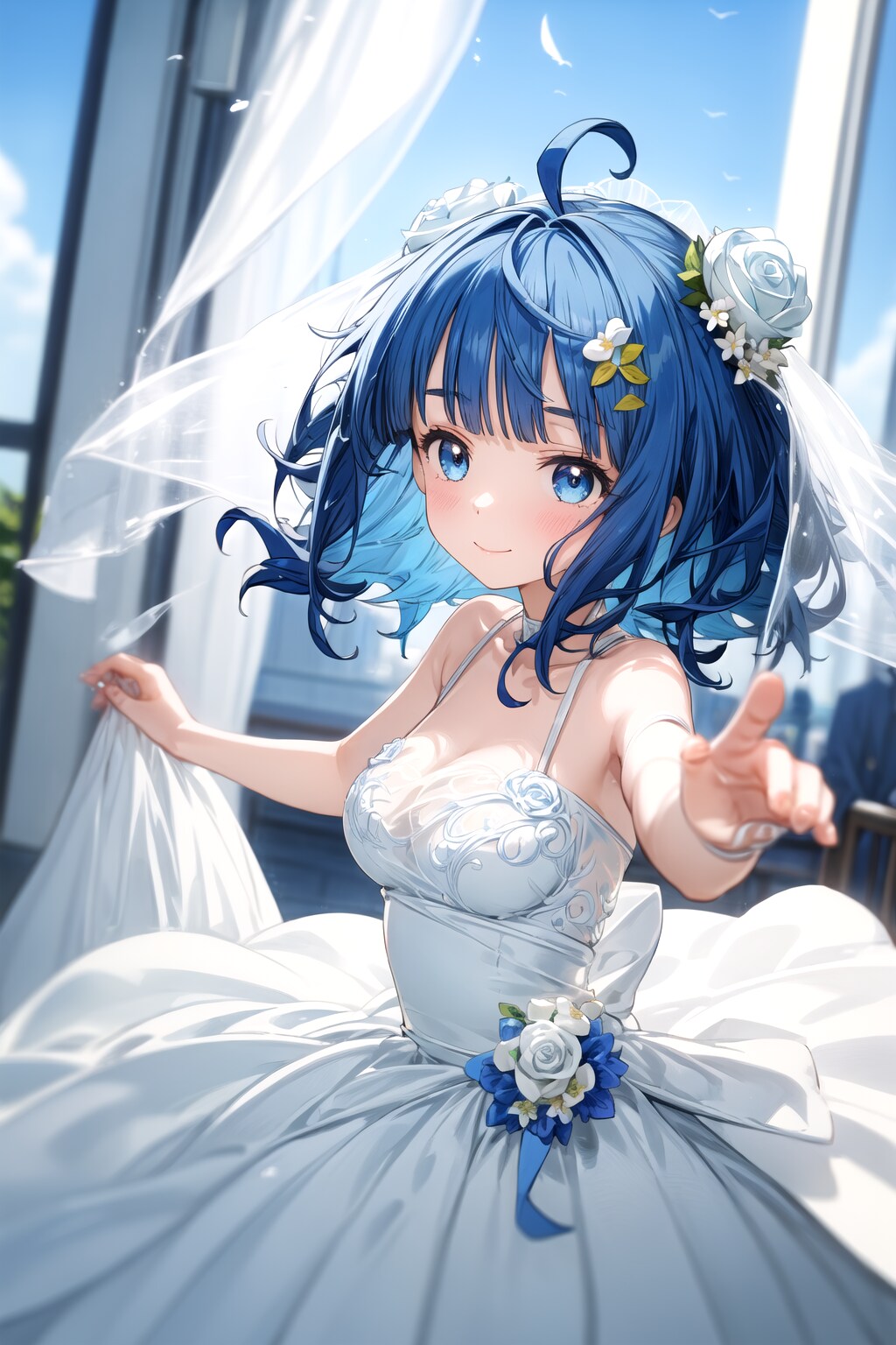 ウェディングドレス | の人気AIイラスト・グラビア