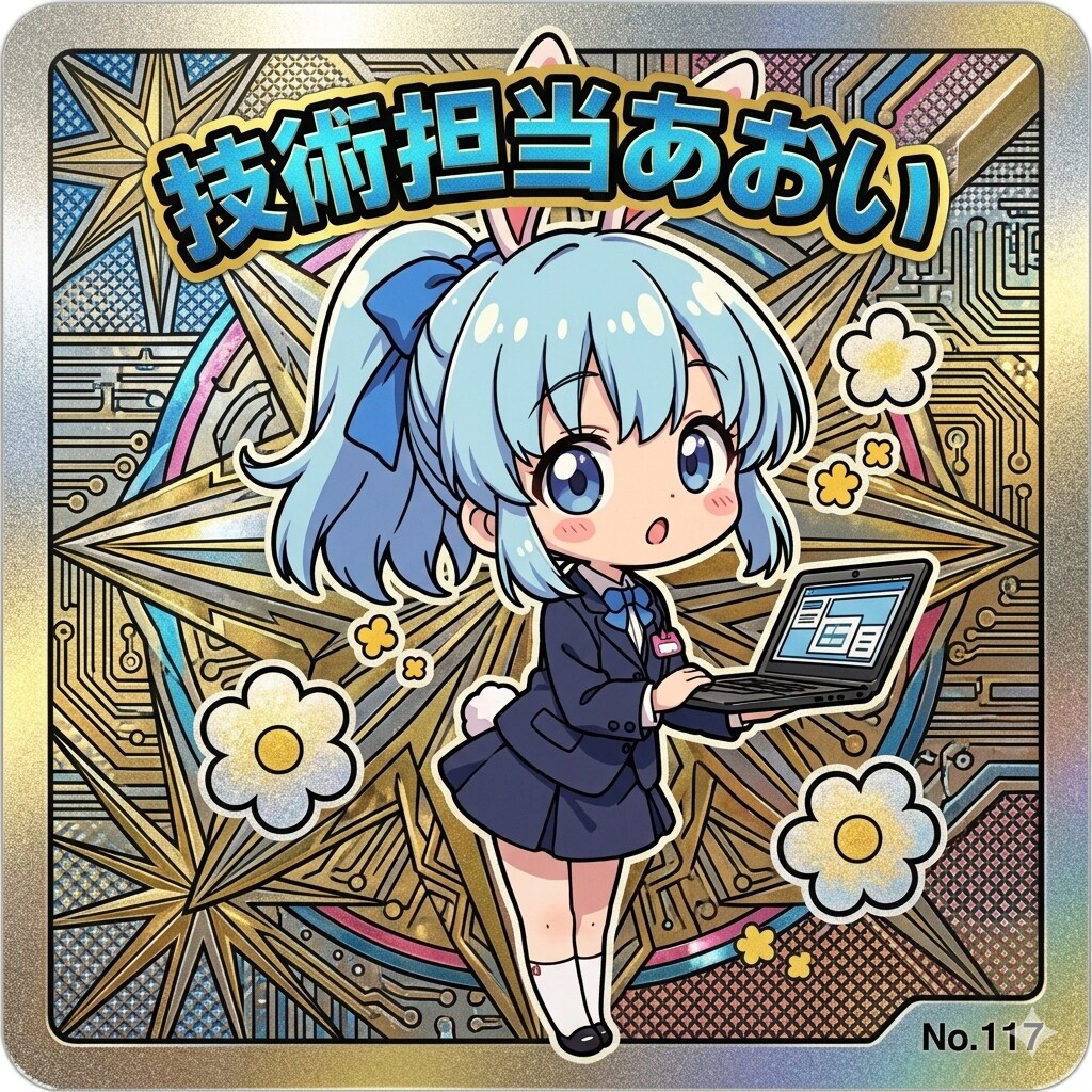 ちちぷいシール・技術担当あおい | の人気AIイラスト・グラビア