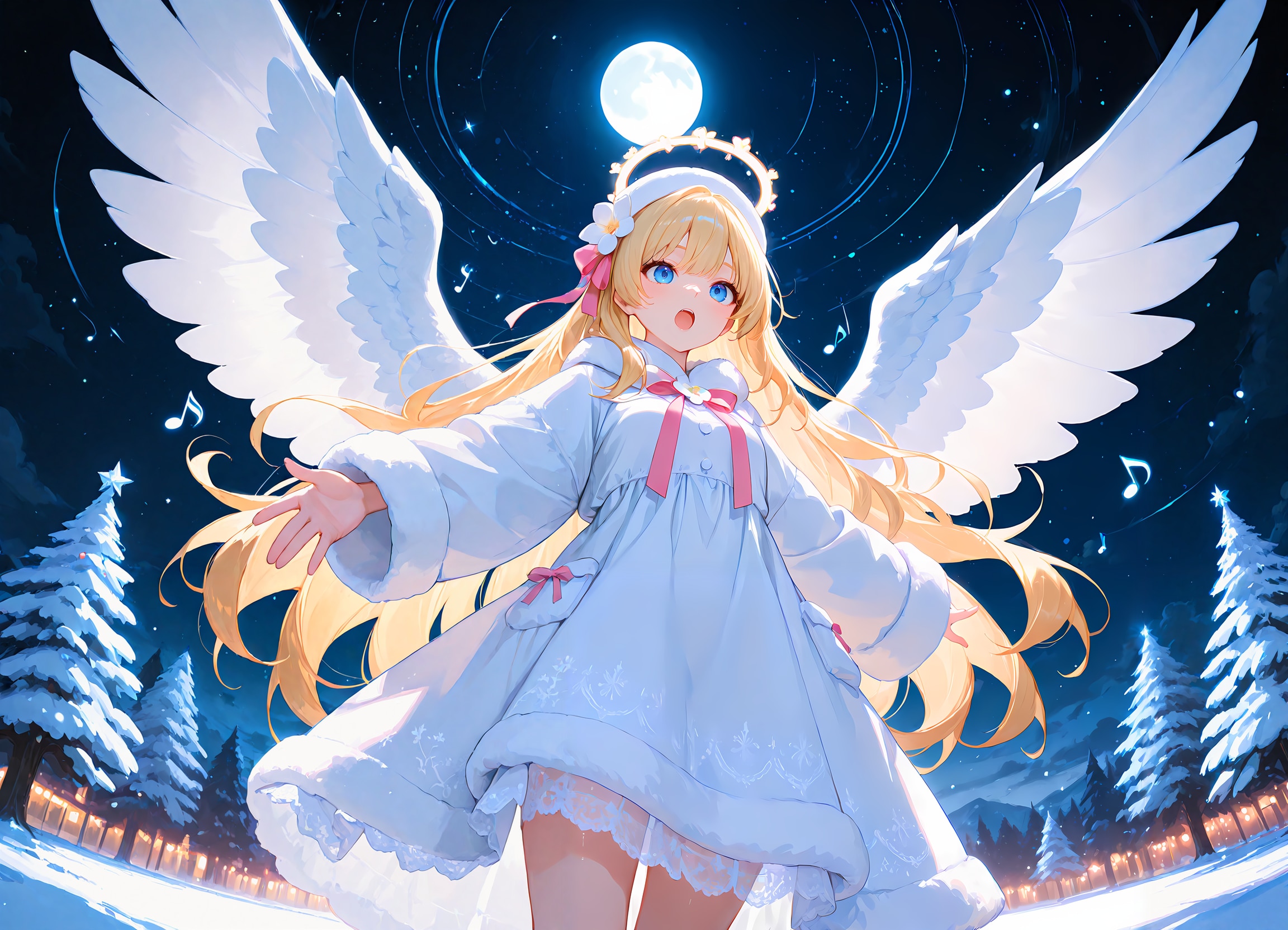 聖夜の祝福 | の人気AIイラスト・グラビア