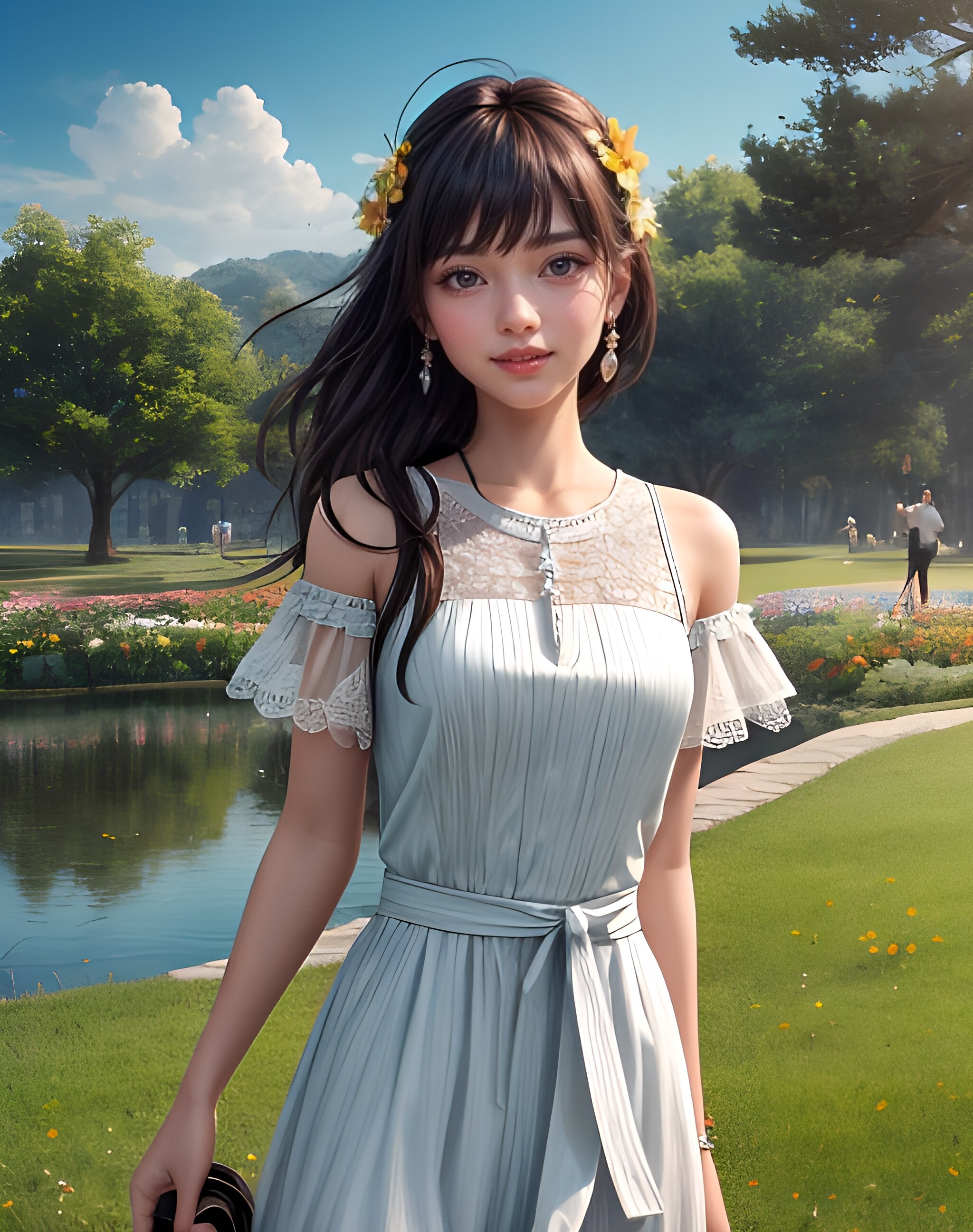 素敵な公園 | の人気AIイラスト・グラビア