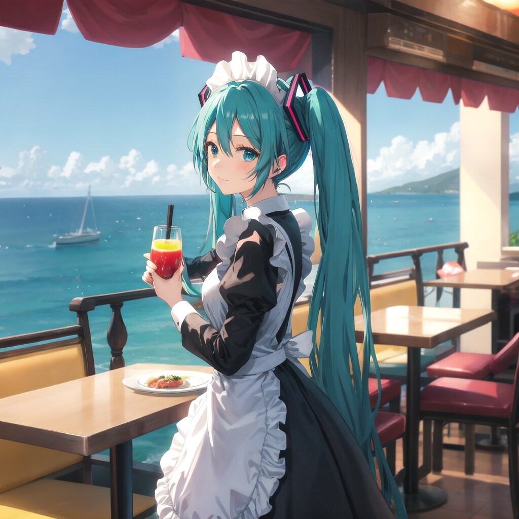 V4B初音ミクメイド