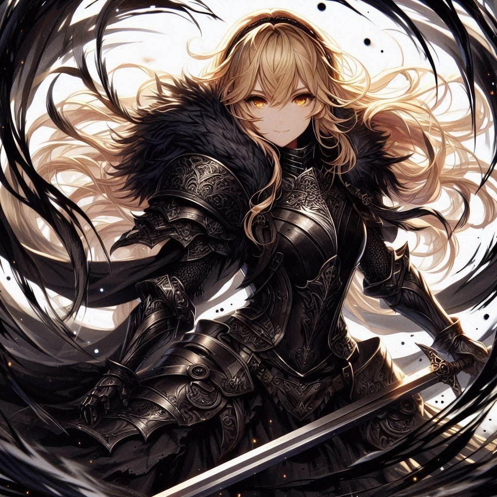 ブロンドの女騎士さん530