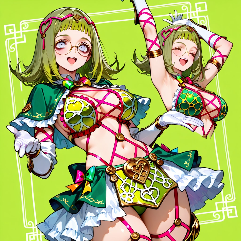 JOJOのアイドルラティス水着