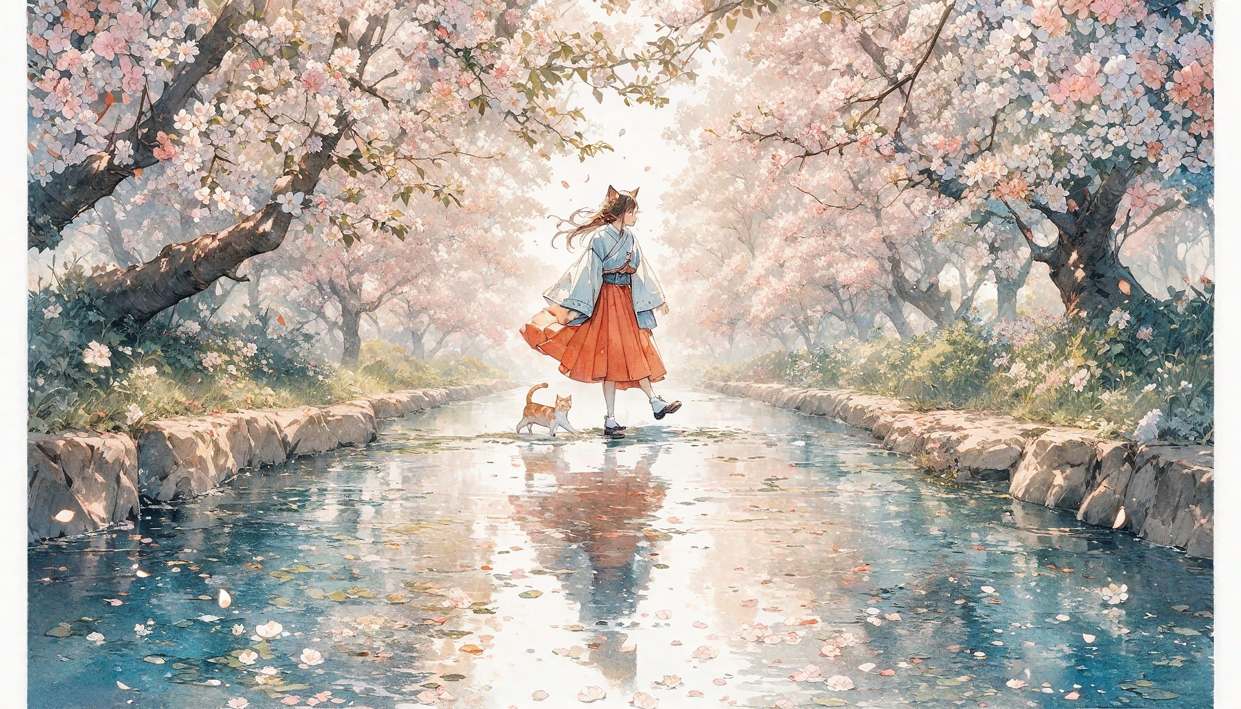 花と少女115 | の人気AIイラスト・グラビア