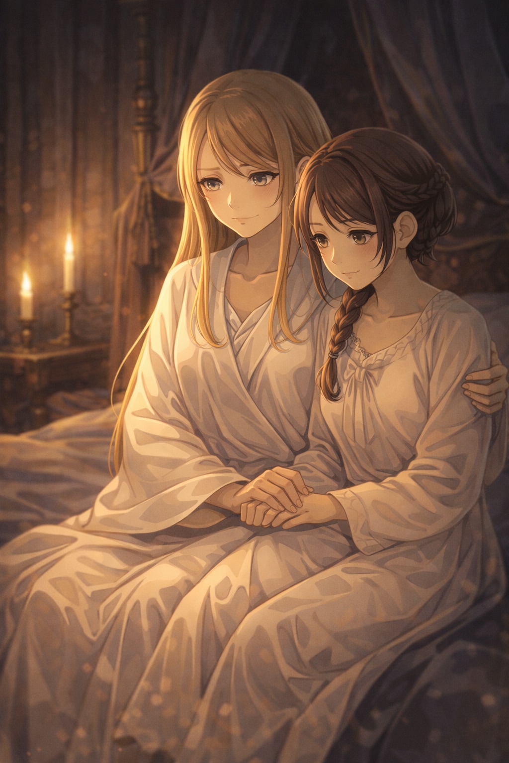 夜伽に呼ばれるのを待つ聖女とシスター | の人気AIイラスト・グラビア