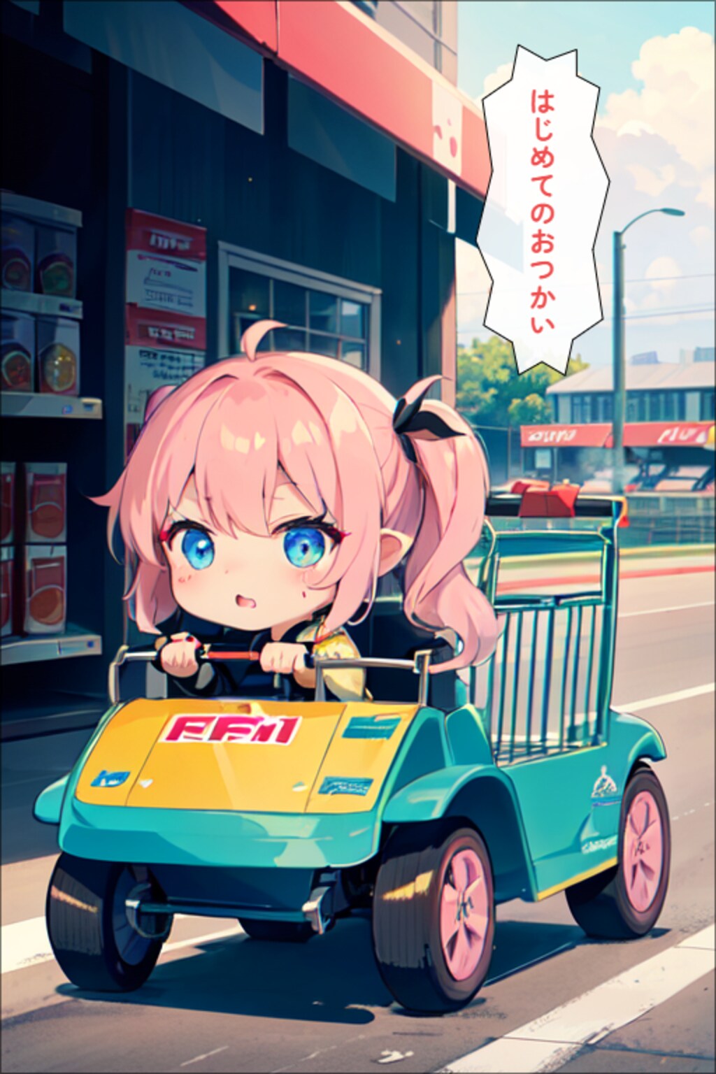 はじめてのおつかい(F1🛒編)