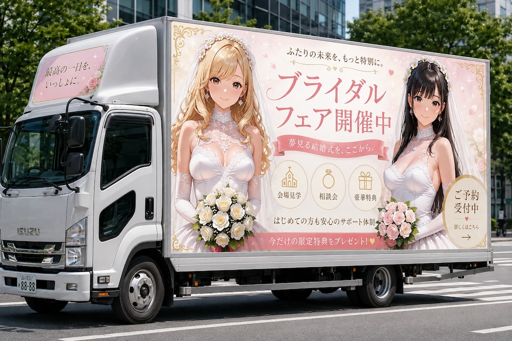 ブライダルフェア広告