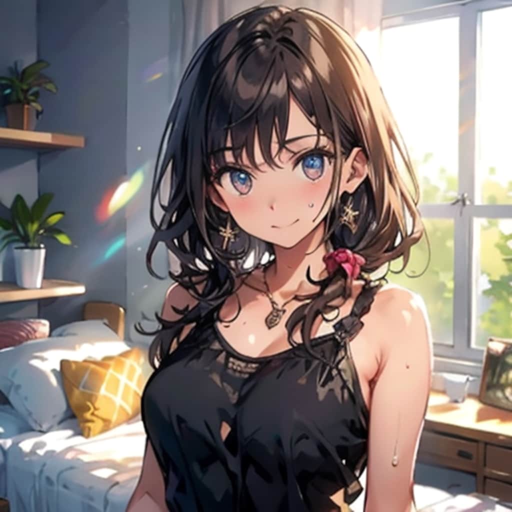 汗っかき娘250726