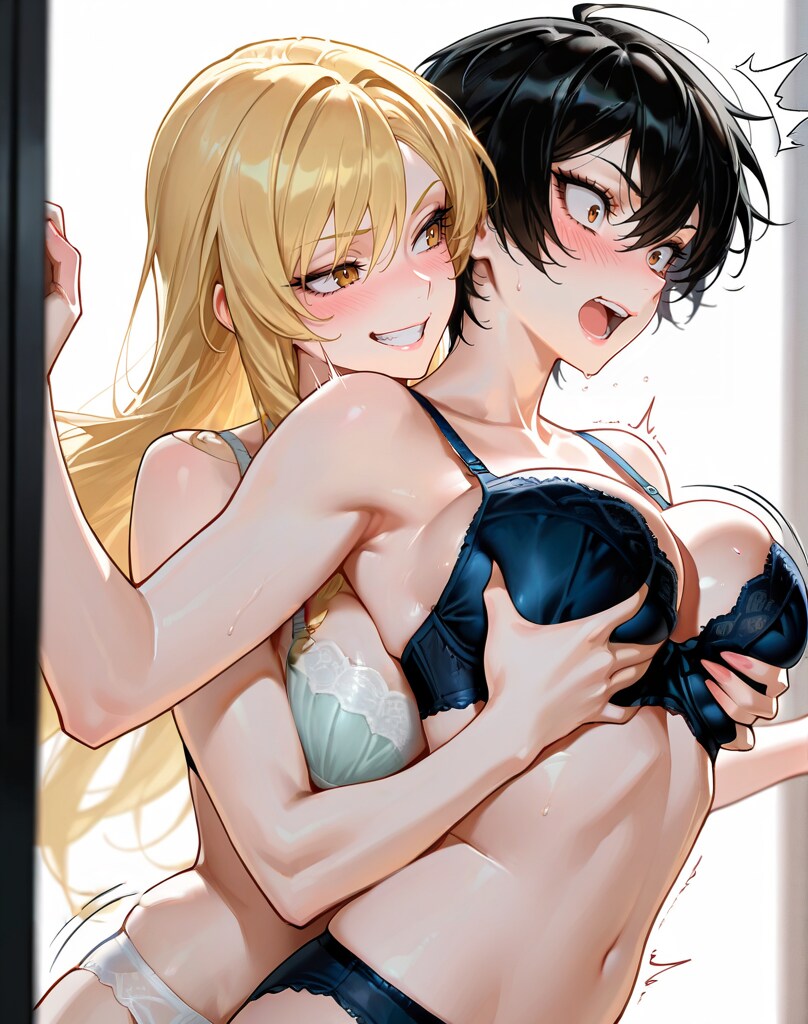 乳揉み