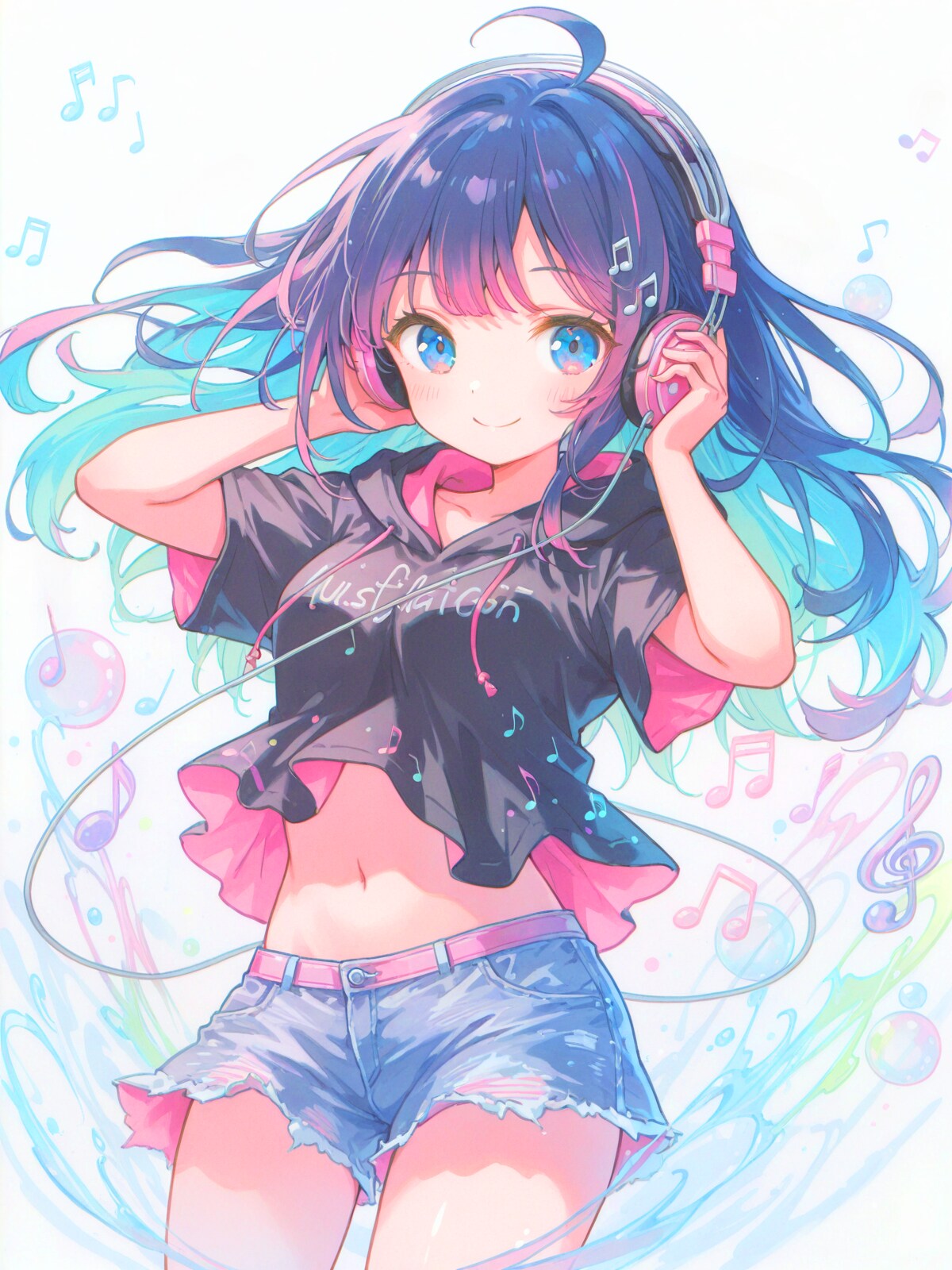 へそ出しDJガール