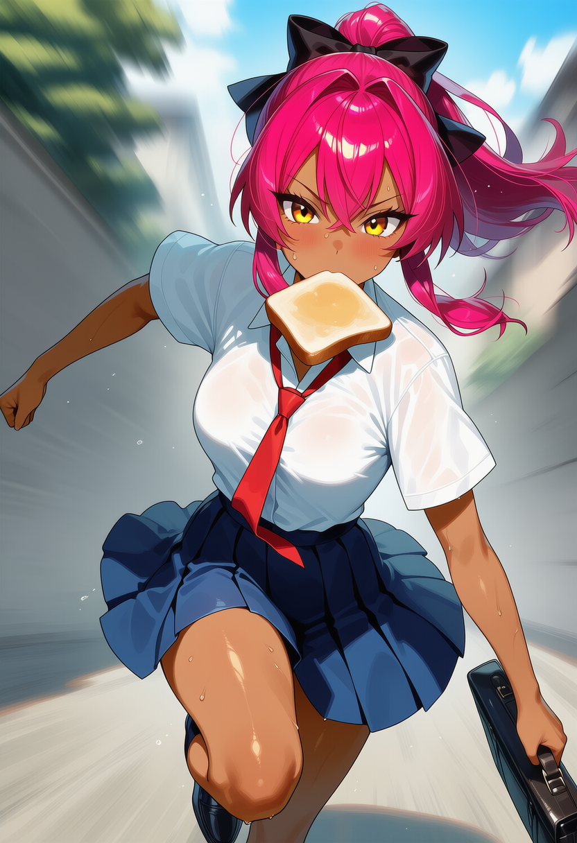 (あの角を曲がればっ…まだ間に合う！)