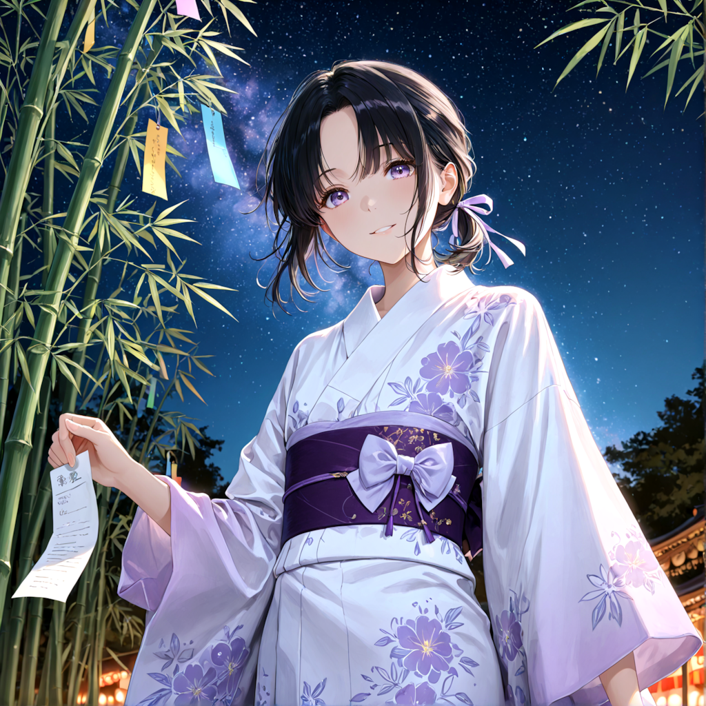 願い事はなにかした？