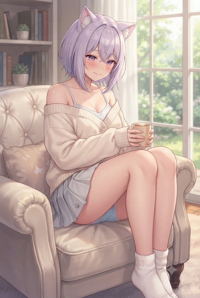 部屋着のパンチラシス