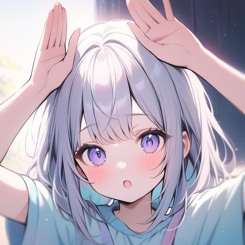 rabbit pose