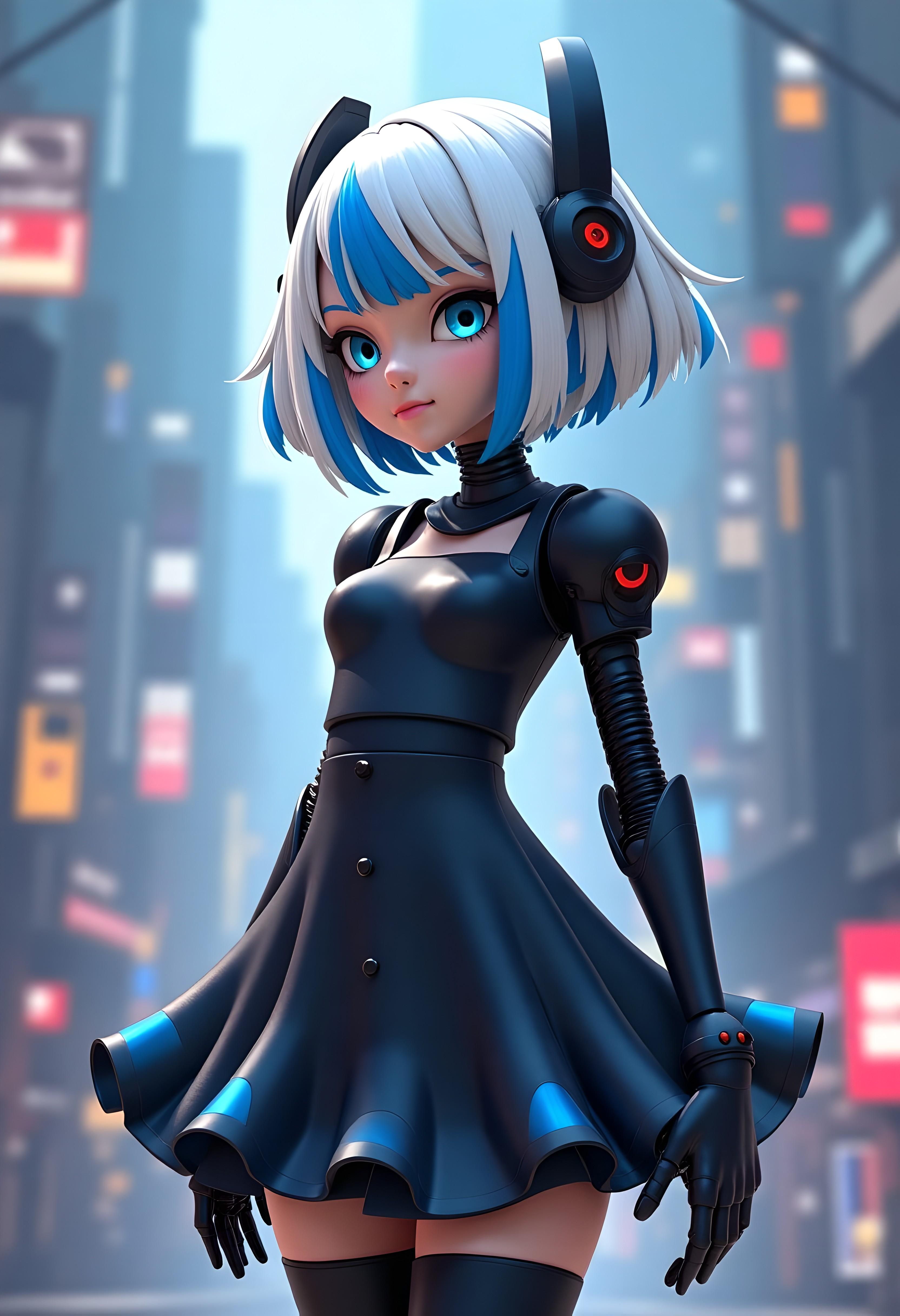 メカ娘2724号 | の人気AIイラスト・グラビア