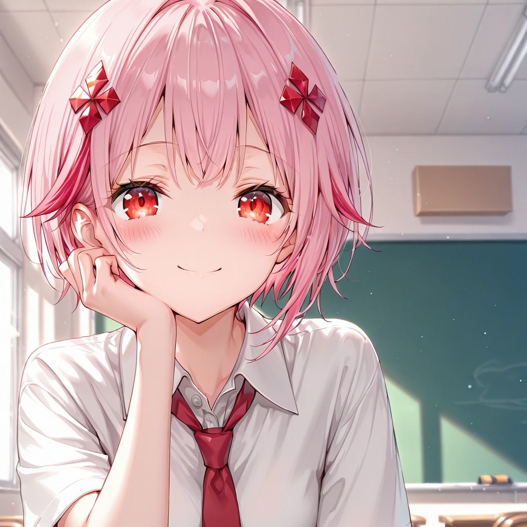 カメラ目線