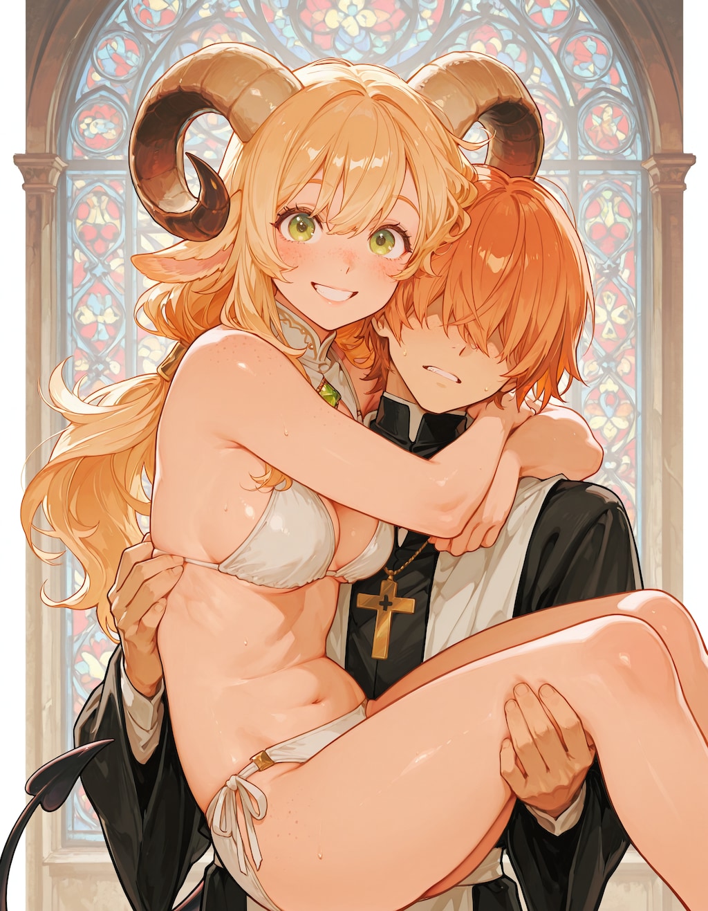 恋に落ちた夢魔の姫は異端審問官とかけおちする！