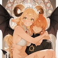 恋に落ちた夢魔の姫は異端審問官とかけおちする！ 2枚目