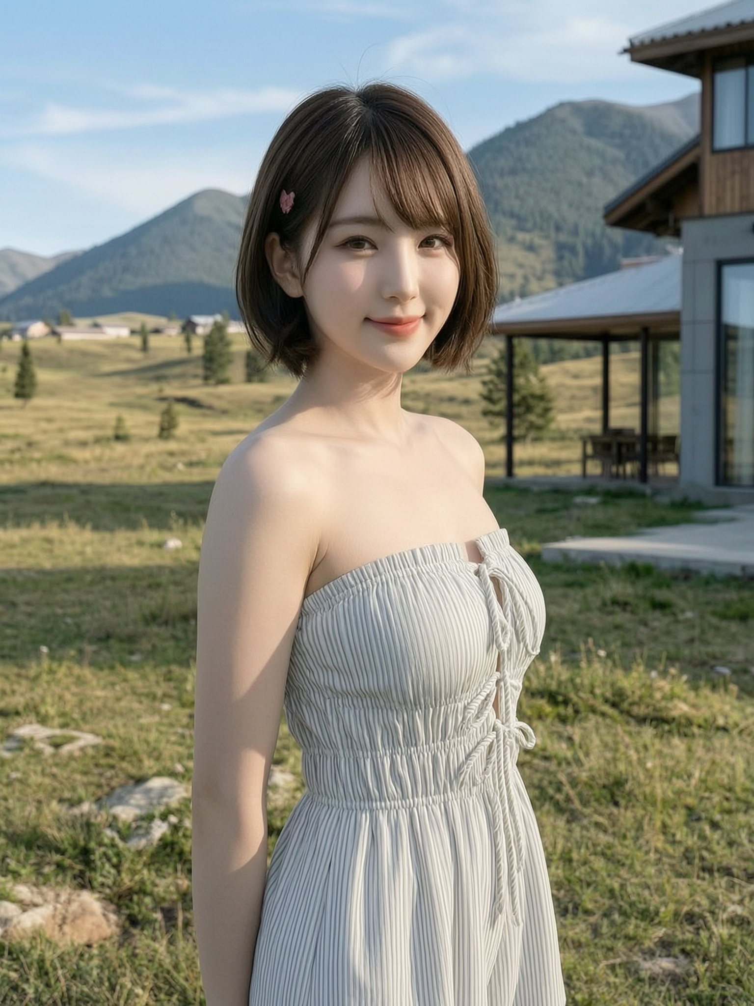 高原にて (Cafe Marché ユミ)