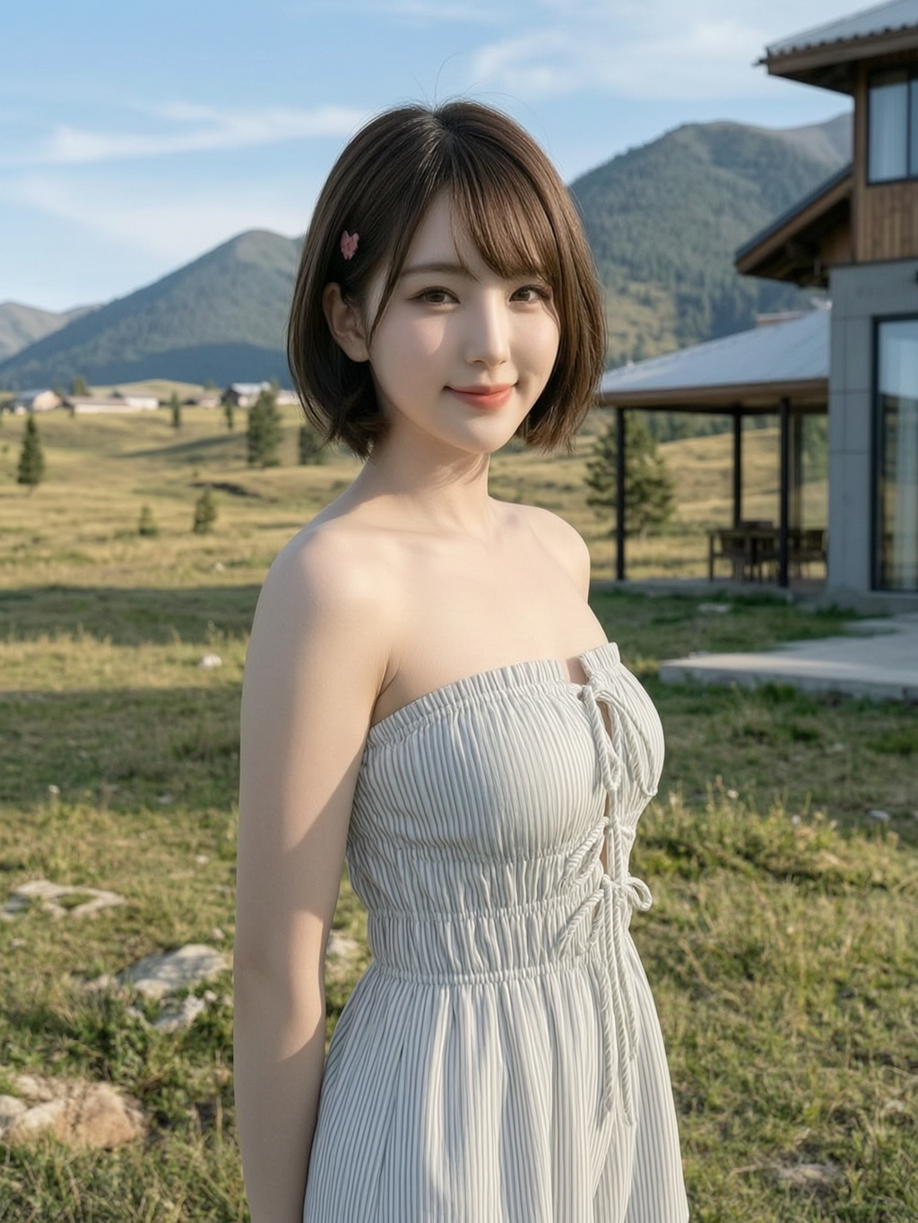 高原にて (Cafe Marché ユミ)