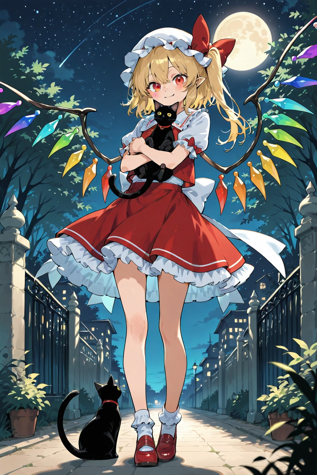 フランちゃんと黒猫
