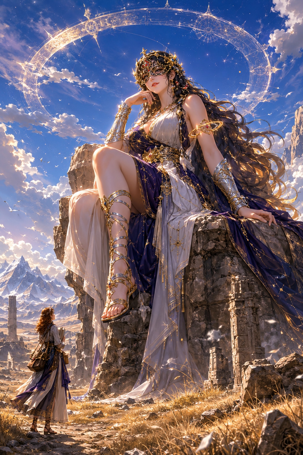 【神の環、不可避なる災厄の予兆―運命の女神アナンケイア】