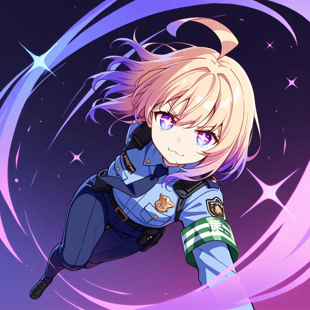 本日のみーむーちゃん（婦人警官の日 Ver.）