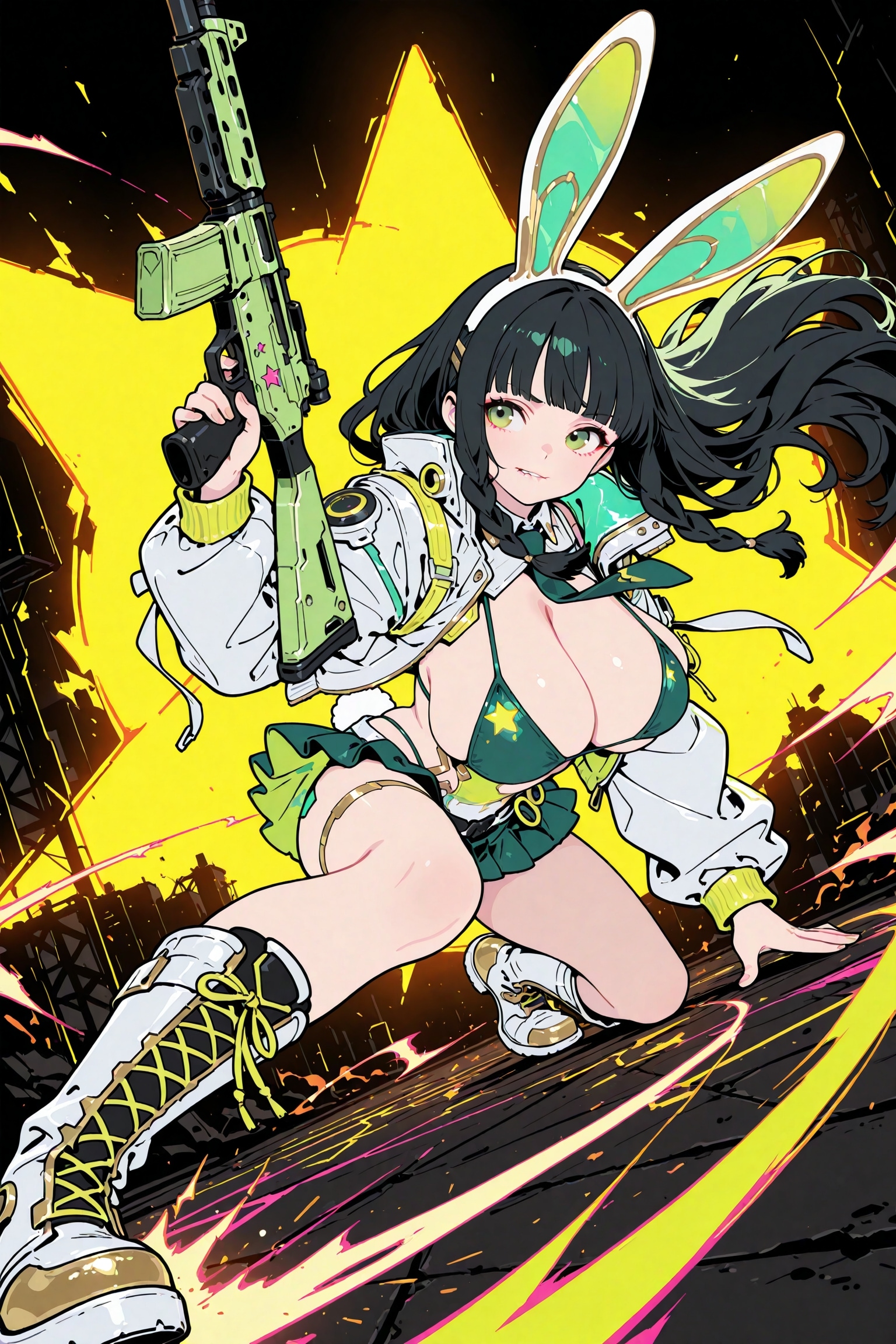 爆乳むちむちきゅるるん娘 | の人気AIイラスト・グラビア