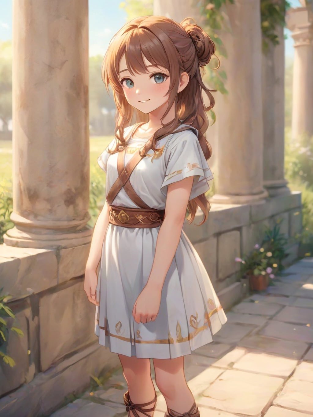 ローマ帝国の少女